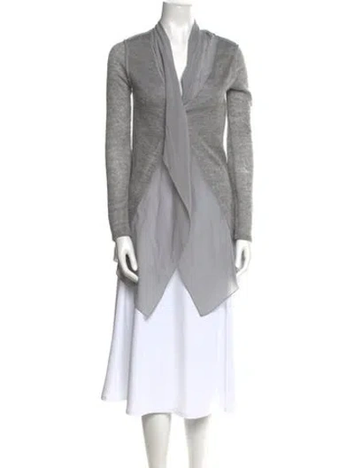 Pre-owned Marithé + François Girbaud Cowl Neck Sweater In Gray