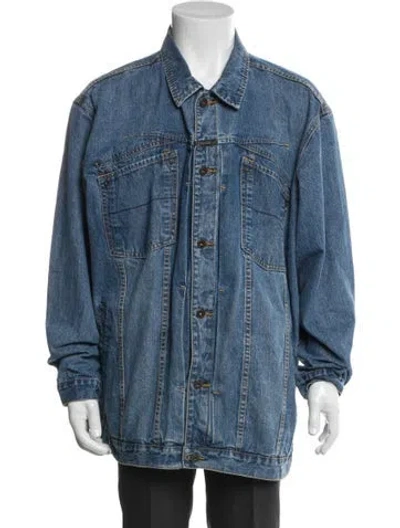 Pre-owned Marithé + François Girbaud Denim Jacket In Blue