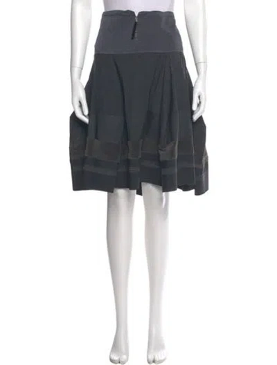 Pre-owned Marithé + François Girbaud Knee-length Skirt In Gray