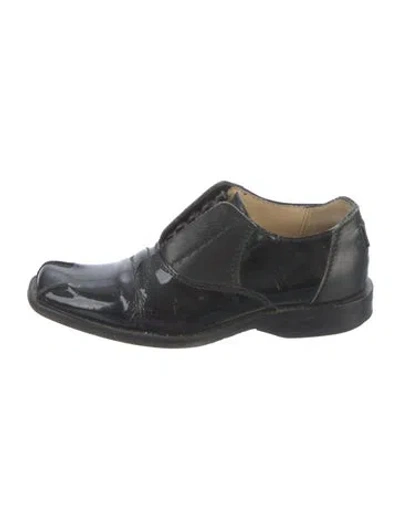 Pre-owned Marithé + François Girbaud Leather Oxfords In Blue