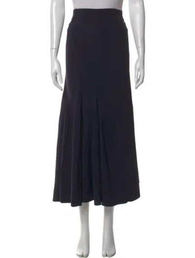 Pre-owned Marithé + François Girbaud Long Skirt In Blue