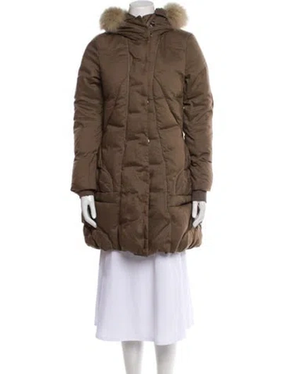 Pre-owned Marithé + François Girbaud Parka W/ Tags In Brown
