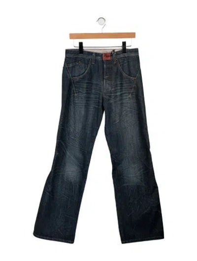 Pre-owned Marithé + François Girbaud Straight-leg Jeans W/ Tags In Blue