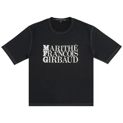 Pre-owned Marithé + François Girbaud T22 Ozone Tee 'black/white' | Men's Size Xl