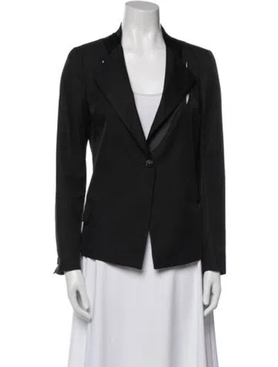 Pre-owned Marithé + François Girbaud Vintage 2000's Blazer In Black