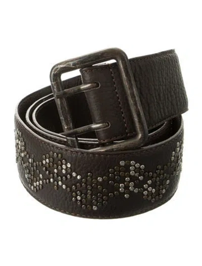 Pre-owned Marithé + François Girbaud Vintage 2000's Waist Belt In Brown