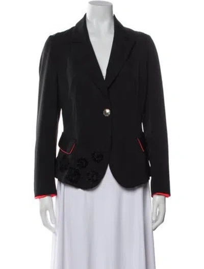 Pre-owned Marithé + François Girbaud Vintage Late 2000's - Early 2010's Blazer In Black