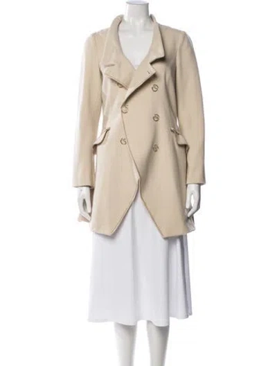 Pre-owned Marithé + François Girbaud Vintage Late 2000's - Early 2010's Coat In Neutrals