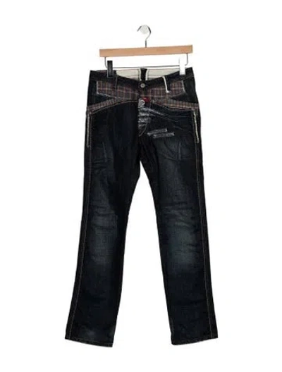 Pre-owned Marithé + François Girbaud Vintage Skinny Jeans In Blue