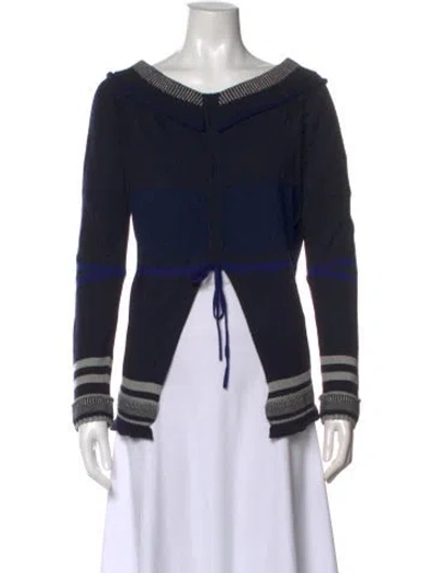 Pre-owned Marithé + François Girbaud Wool Striped Sweater In Multi