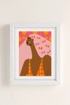 Maritza Lisa Bow Stacking Queen Art Print In White Wood Frame At Urban Outfitters