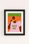 Maritza Lisa Café Olé Art Print In Black Wood Frame At Urban Outfitters