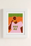 Maritza Lisa Café Olé Art Print In White Matte Frame At Urban Outfitters