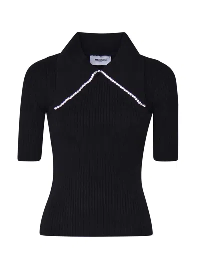 Mariuccia Milano Collared Shirt In Black