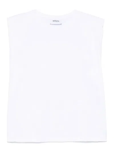 Mariuccia Milano Necklace-detail T-shirt In White