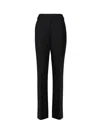 Mariuccia Milano Side-pocket Wool Trousers In Black