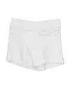 Mariuccia Toddler Girl Shorts & Bermuda Shorts White Size 6 Cotton In White