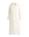Mariuccia Woman Coat Off White Size M Polyester, Viscose, Cashmere In White