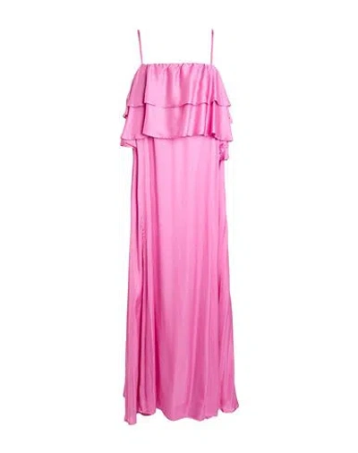 Mariuccia Woman Maxi Dress Pink Size M Viscose
