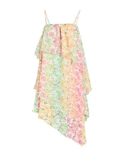 Mariuccia Woman Midi Dress Ivory Size M Polyester In Multi