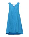 Mariuccia Short Dresses In Blue