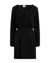 Mariuccia Woman Mini Dress Black Size L Viscose