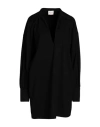Mariuccia Woman Mini Dress Black Size M Polyester, Viscose, Elastane In Black