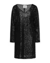Mariuccia Short Dresses In Black