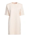 Mariuccia Woman Mini Dress Cream Size Xs Viscose, Polyamide, Elastane In White