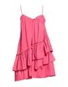 Mariuccia Short Dresses In Pink