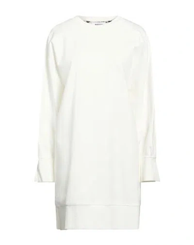 Mariuccia Woman Mini Dress White Size S Viscose, Polyamide, Elastane