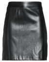 Mariuccia Woman Mini Skirt Black Size M Polyester In Black