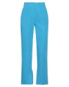 Mariuccia Woman Pants Azure Size Xs Polyester, Elastane