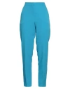 Mariuccia Woman Pants Azure Size S Polyester, Elastane In Blue