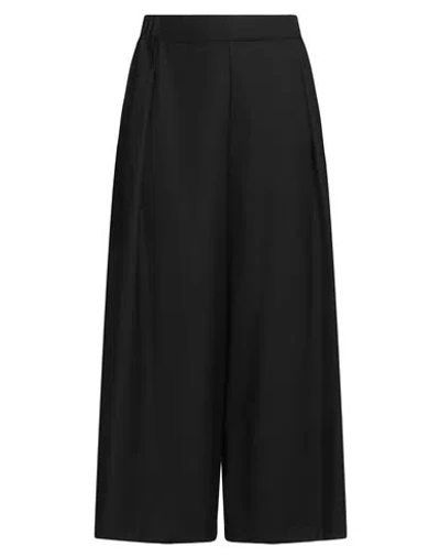 Mariuccia Woman Pants Black Size L Polyester, Viscose, Elastane