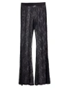 Mariuccia Woman Pants Black Size M Nylon, Elastane