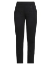 Mariuccia Woman Pants Black Size Xl Rayon, Nylon, Elastane In Black
