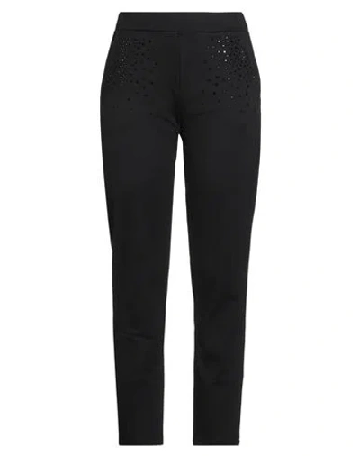 Mariuccia Woman Pants Black Size M Viscose, Polyamide, Elastane