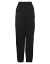 Mariuccia Woman Pants Black Size Xl Polyester, Elastane