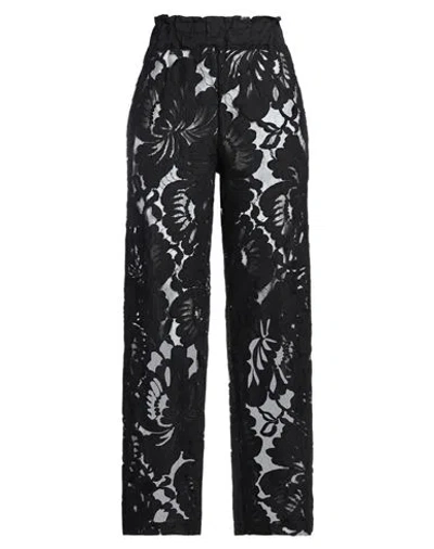Mariuccia Woman Pants Black Size M Cotton, Polyamide, Elastane