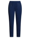 Mariuccia Woman Pants Bright Blue Size M Viscose, Polyamide, Elastane