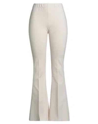 Mariuccia Woman Pants Cream Size Xs Viscose, Nylon, Elastane In White