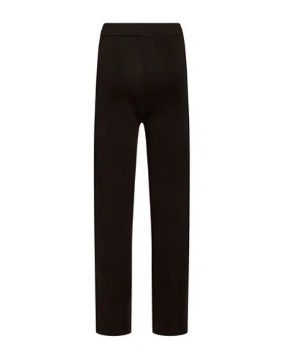 Mariuccia Woman Pants Dark Brown Size 4 Merino Wool, Acrylic