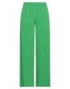 Mariuccia Woman Pants Green Size S Polyester