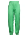 Mariuccia Woman Pants Green Size M Viscose In Green