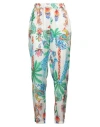Mariuccia Woman Pants Ivory Size L Polyester In White