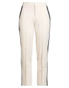 Mariuccia Woman Pants Ivory Size M Viscose, Polyamide, Elastane In Gray