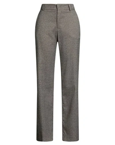 Mariuccia Woman Pants Sand Size M Polyester, Viscose, Elastane In Gray