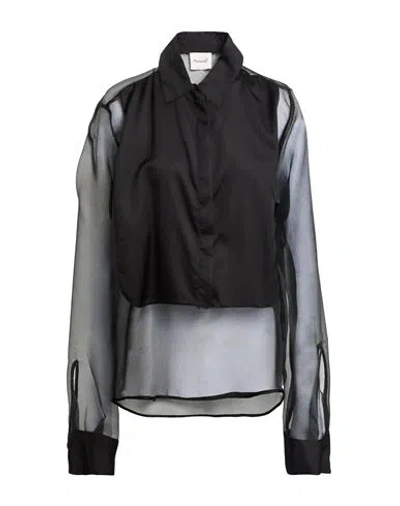 Mariuccia Woman Shirt Black Size M Polyester