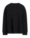 Mariuccia Woman Sweatshirt Black Size L Viscose, Polyamide, Elastane